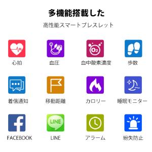 スマートウォッチ iphone 対応 andr...の詳細画像2