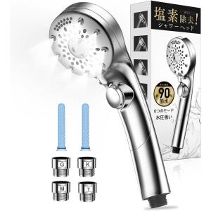 シャワーヘッド マイクロナノバブル 【業界トップモデル登場 塩素除去・6段階水流】節水 高水圧 超微細泡  高洗浄力 ミストシャワー ヘッド ナノバブル うるおい｜Wang shop