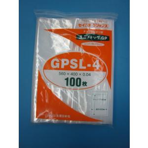 チャック付きポリ袋 ユニパック GPSL-4 １ケース600枚（100枚袋×6袋）｜wangbao