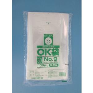 ポリ袋 OK袋 0.03mm No.7 1,000枚箱入（100枚×10袋）汎用ポリエチレン