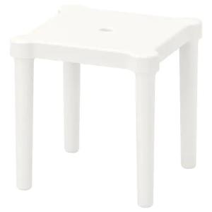 【IKEA】UTTER/ウッテル 子ども用スツール 室内/屋外用/ホワイト｜wannabee