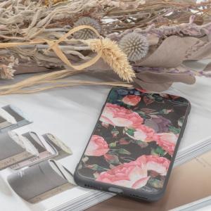 花柄4　Rose Phone Case - Soft emboss Phone Case for iPhone SE(2nd generation) 7/8｜wannabee