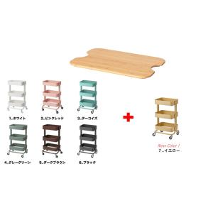 IKEA/イケア RASKOG/ロースコグ HOGSMA/ホーグスマ キッチンワゴン/まな板(ふた)セット販売 45x35 cm 工具/用具/道具入れ