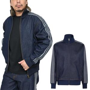 アディダス オリジナルス adidas originals デニムジャケット メンズ ファイヤーバード デニム トラックトップ DENIM TRACK TOP MBP59｜wannado