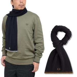 FRED PERRY（フレッドペリー） マフラー メンズ レディース ツイン