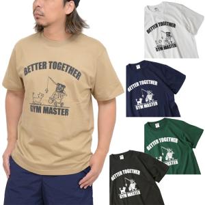 ジムマスター gym master Tシャツ 半袖 メンズ レディース 5.6oz BETTER TOGETHER Tee G374717｜wannado