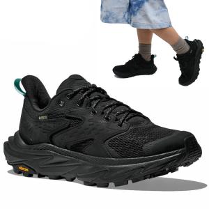 ホカ HOKA ハイキングシューズ 厚底 スニーカー レディース アナカパ2ローゴアテックス W ANACAPA 2 LOW GTX ブラック 1142830F BBLC