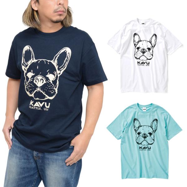 カブー KAVU Tシャツ 半袖 メンズ ドッグTシャツ Dog Tee 19821863
