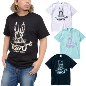 カブー KAVU Tシャツ 半袖 メンズ ラビットTシャツ Rabbit Tee 19821864｜wannado