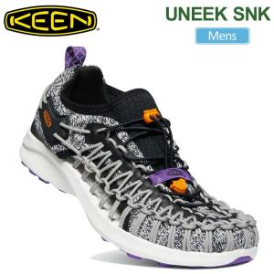 ＠キーン KEEN メンズ スニーカー サンダル ユニークスニーク UNEEK SNK ミックスグレー ブラック 25-29cm 1022386 正規取扱店