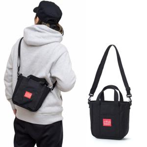 マンハッタンポーテージ Manhattan Portage ショルダーバッグ メンズ レディース ミニゴワナストートバッグ Mini Gowanus Tote Bag ブラック MP7314｜wannado