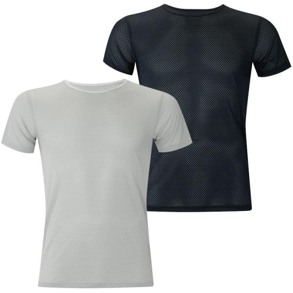 ミレー MILLET アンダーウェア インナー メンズ ドライナミックスルー2 クルー ショートスリ...