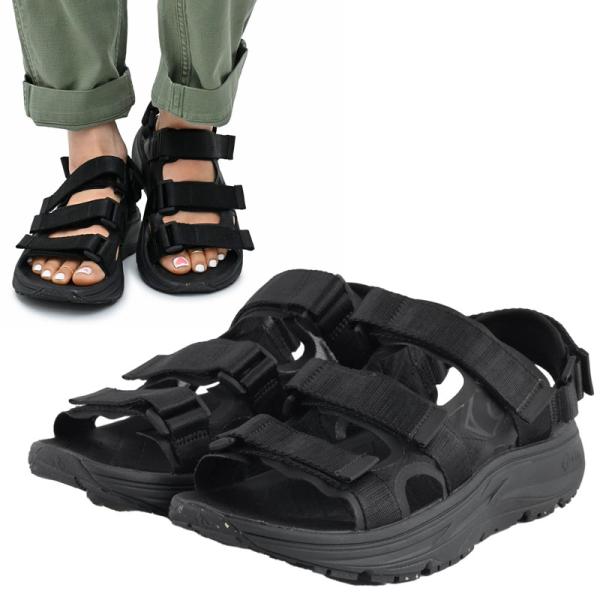 リグ rig リカバリーサンダル レディース KUVAA 2.0 クーバ ブラック RG0025