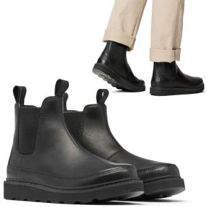 【美品】SOREL スラブタン 62 チェルシー 防水 SOREL ソレル スノーブーツ メンズ スラブタウン62 チェルシー