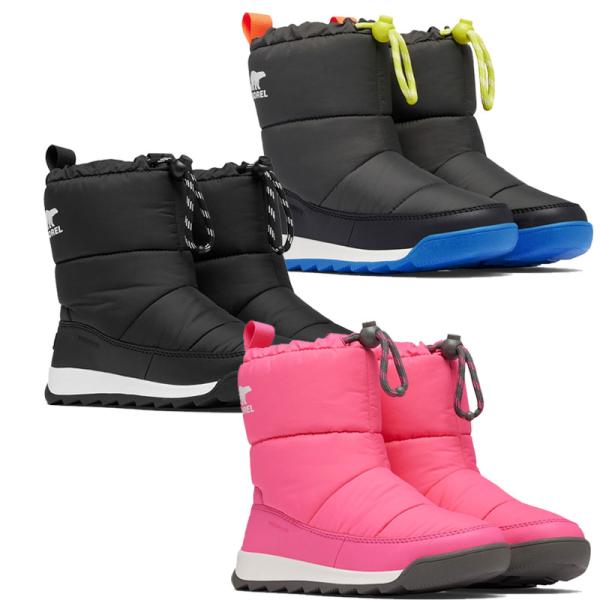 ソレル SOREL スノーブーツ キッズ 子供用 ユースウィットニー2パフィープラス パフィー ウォ...