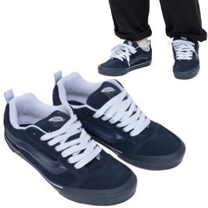 バンズ VANS スニーカー メンズ レディース ニュースクール KNU SKOOL モノネイビー VN0009QCBX9｜wannado