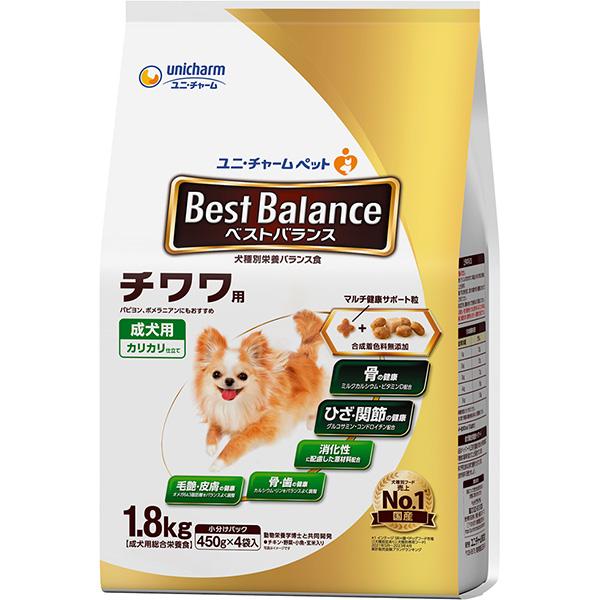 ベストバランス カリカリ仕立て チワワ用 1.8kg