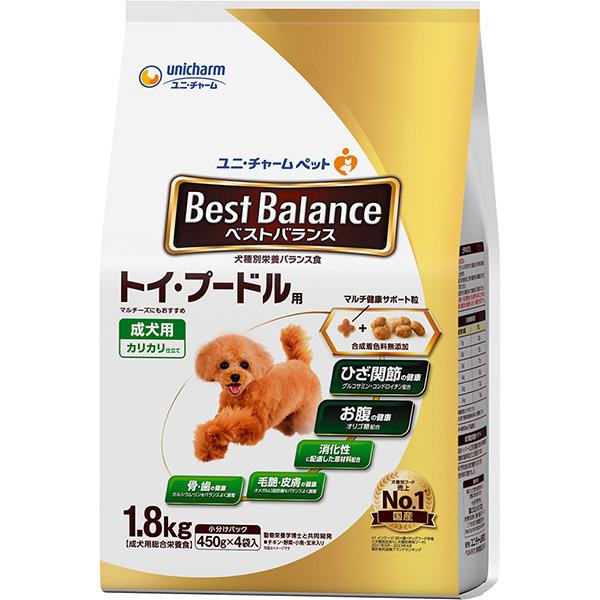 ベストバランス カリカリ仕立て トイ・プードル用 1.8kg