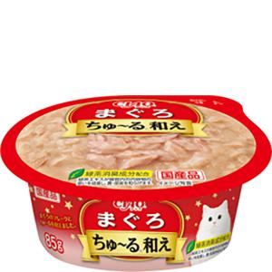 チャオ ちゅ〜る和え カップ まぐろ 85g×8コ ［ちゅーる］｜wannyan-ya