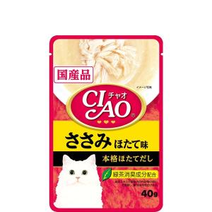 チャオパウチ ささみ ほたて味 40g×16コ