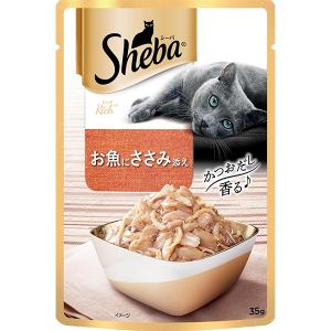 シーバ リッチ お魚にささみ添え 35g×12コ