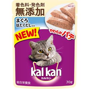 MARS（ペット用品、食品） カルカン パウチ やわらかパテ まぐろ ほたてだし入り 70g×16個 カルカン 猫缶、ウエットフードの商品画像