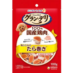 グラン・デリ おやつ 鶏ささみのチーズ入りロール 犬用 ユニチャーム