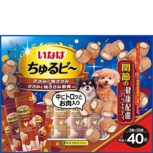 ちゅるビ〜 犬用 関節の健康配慮バラエティ 10g×40袋 [ちゅーる]