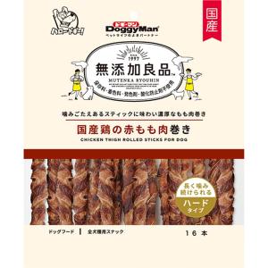 ドギーマン 無添加良品 国産鶏の赤もも肉ミニ巻き 18本 : ペットの専門