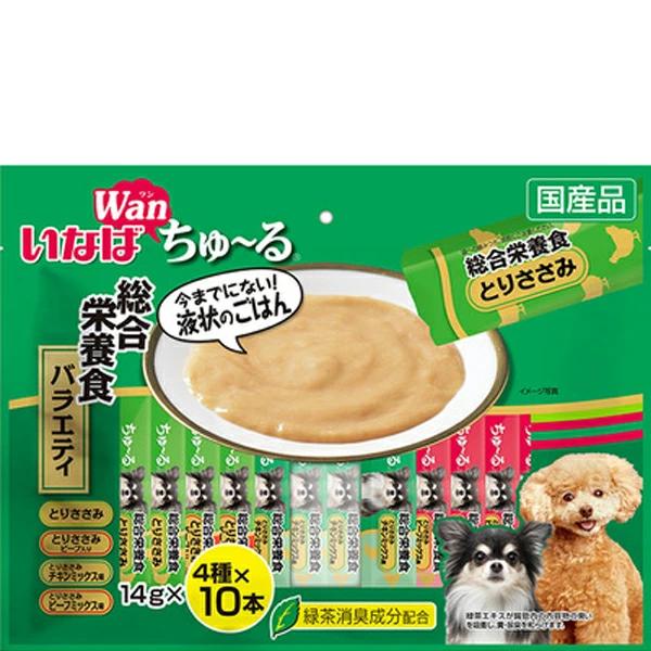 いなば ちゅ〜る 犬用 総合栄養食バラエティ 14g×40本 [ちゅーる]