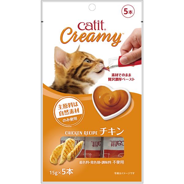 Catit Creamy チキン 15g×5本