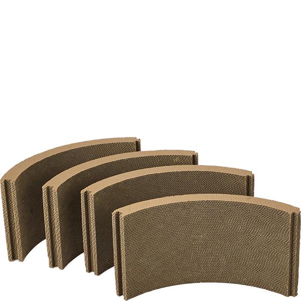 キャットホイール ホワイト80用 スペアホイール4枚セット