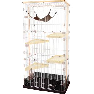 ウッドワンサークル キャット 2段 KJセット : ペットの専門店 ウッドワンサークル キャット 2段 KJセット : ペットの専門店