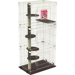 ウッドワンサークル キャット 2段 KJセット : ペットの専門店コジマ