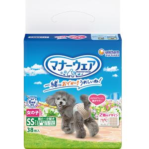 unicharm（ユニチャーム） マナーウェア 女の子用 SSSサイズ 42枚