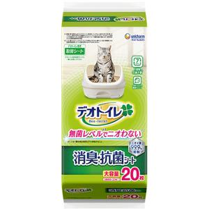 unicharm（ユニチャーム） デオトイレ 消臭・抗菌シート 10枚 : ペット