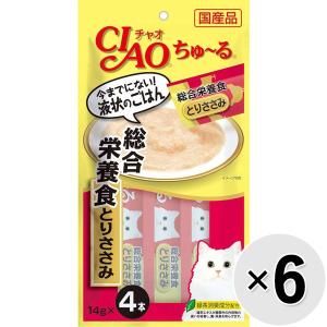 INABA ちゅ〜る いなば ちゅ〜る 総合栄養食 とりささみ 14g×4本