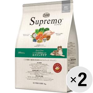 【セット販売】ニュートロ シュプレモ 全犬種用 エイジングケア 4kg×2コ｜wannyan-ya