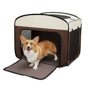 ★犬 猫 ゲージ ケージ 折りたたみ ハウス 犬用ケージ 防災 避難 折りたたみソフトケージ Lサイズ OSC-800（キャリーバッグ  ソフト 犬 猫 小型 中型） オシャレ