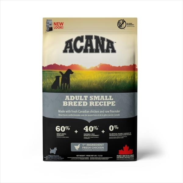 アカナ ドッグフード ACANA アカナ アダルトスモールブリードレシピ 6kg 穀類不使用 小型犬...