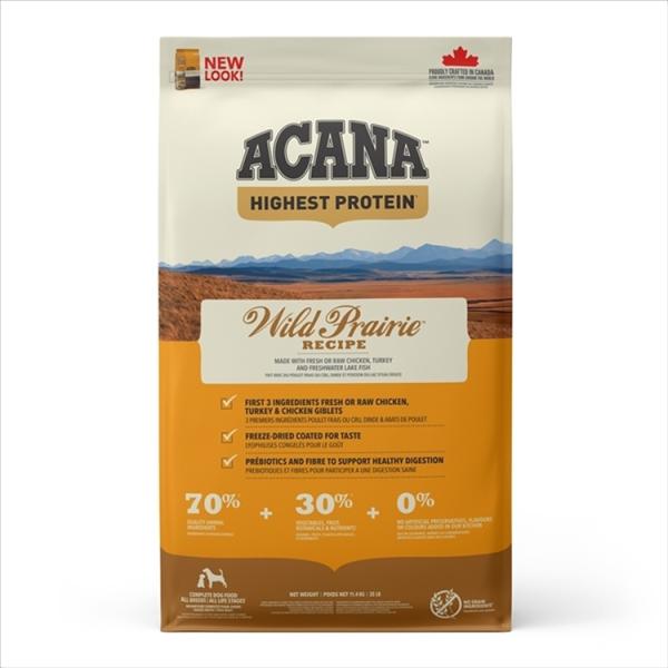 アカナ ドッグフード ACANA アカナ ワイルドプレイリードッグレシピ 11.4kg 穀類不使用 ...