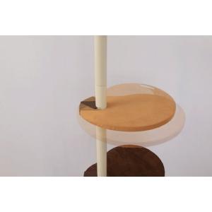 タイムセール キャットタワー かわいい 突っ張り型 おしゃれ スリム かわいい 多頭飼い キャットポール ナチュラル ビーンズ ボンビアルコン 猫用 猫タワー スリム ハンモック 多頭飼い わんことにゃんこのおみせ