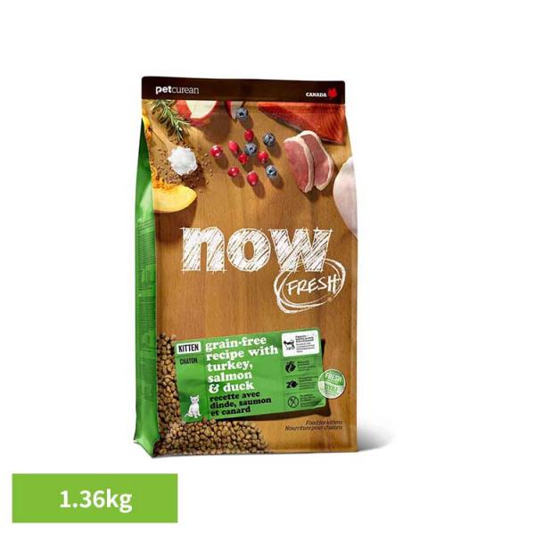 キャットフード ナウフレッシュ 猫 グレインフリー キトン 1.36kg 子猫 シニア 全年齢猫用 ...