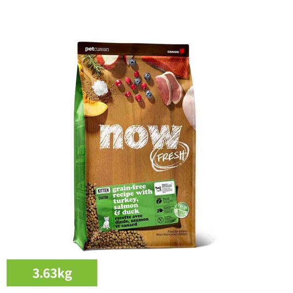 キャットフード ナウフレッシュ 猫 グレインフリー キトン 3.63kg 子猫 シニア 全年齢猫用 ...