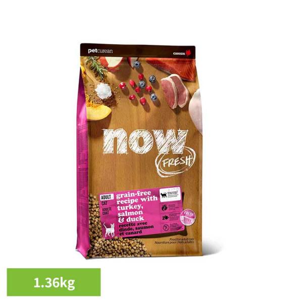 キャットフード ナウフレッシュ 猫 グレインフリー アダルトキャット 1.36kg ミールフリー 成...