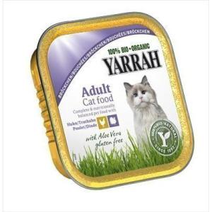 ヤラー YARRAH チキンとターキーのキャットチャンク 100g（AA）(TC)キャットフード 猫用　フード 猫｜wannyan