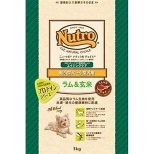 犬 フード ニュートロ ナチュラルチョイス プロテインシリーズ エイジングケア ドッグフード ドライ ラム＆玄米 3kg 正規品