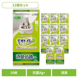 デオトイレ　消臭抗菌シート　21枚×6袋　126枚　ペットシート　猫用 デオトイレ ユニ・チャーム ペットシート 消臭抗菌シ-ト 4枚×6袋