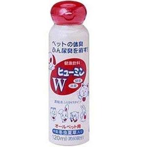 バイオ  ヒューミン W 濃縮液ふりかけタイプ 120ml(D)(DA) ペット用品 犬用品 猫用品 消臭｜wannyan