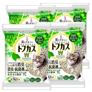 猫砂 トフカスサンド 7L 4袋セット おから...の詳細画像3